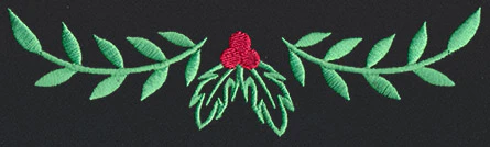 Chalkboard Christmas - Holly Border 2 - Image 6