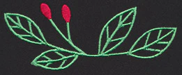 Chalkboard Christmas - Leaves - Image 3