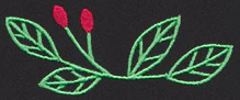 Chalkboard Christmas - Leaves - Image 4
