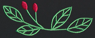 Chalkboard Christmas - Leaves - Image 6