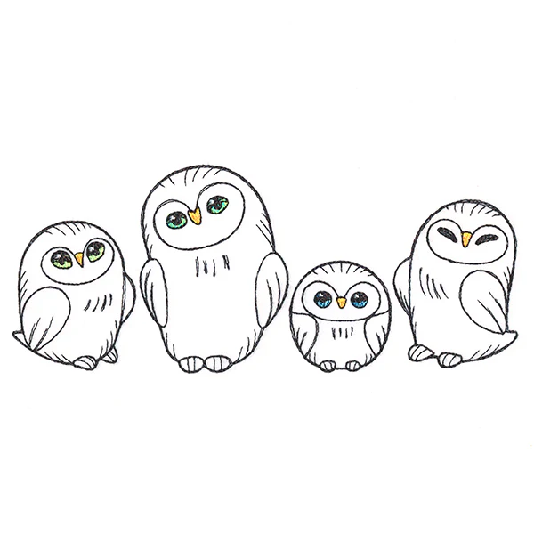 Charming Owl Border - Image 5