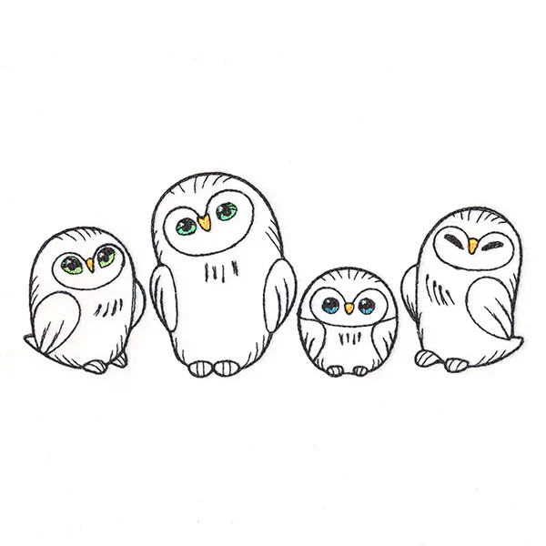 Charming Owl Border - Image 7