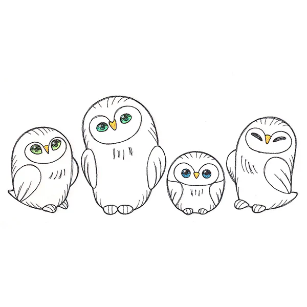 Charming Owl Border - Image 9