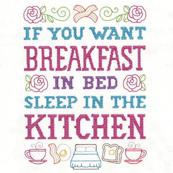 Cheeky Samplers - Breakfast in Bed - Image 5