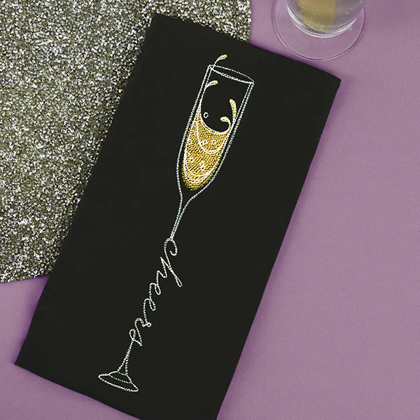 Cheers Champagne Glass - Image 8