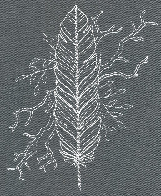 Chic Needlework - Feather