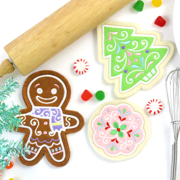 Christmas Cookie - Tree (In-the-Hoop) - Image 6