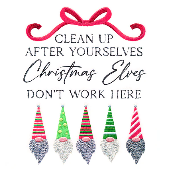 Christmas Elves Don't Work Here