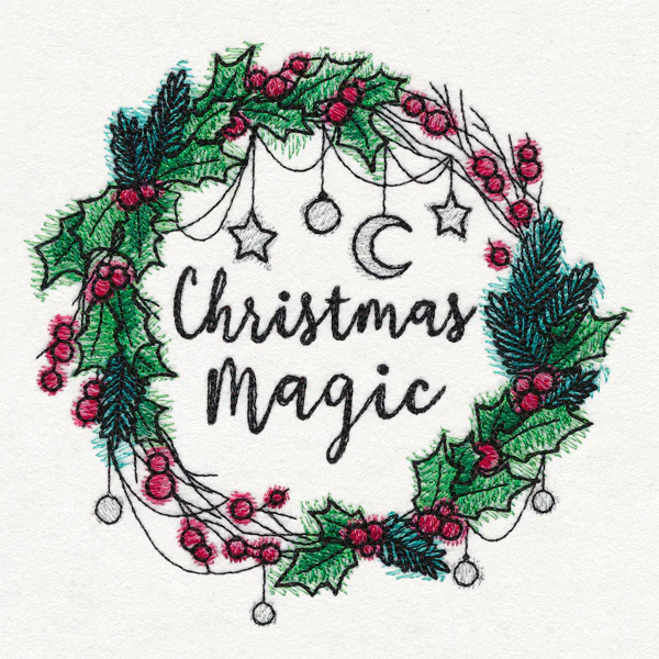 Christmas Magic Wreath - Image 4