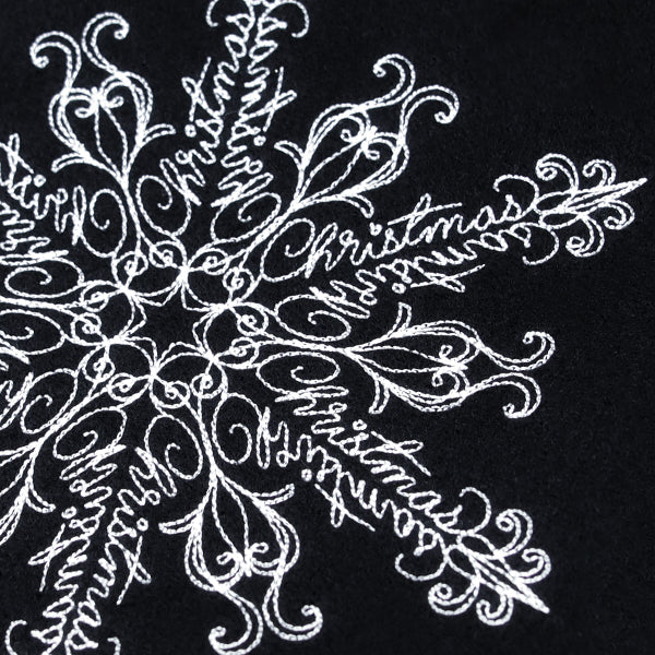 Christmas Script Snowflake - Image 21