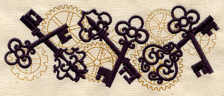 Clockwork Magic - Keys Border - Image 2