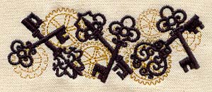 Clockwork Magic - Keys Border - Image 3