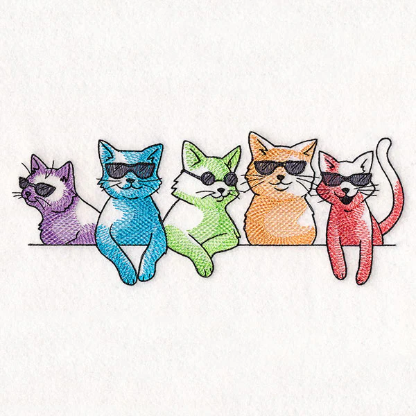 Cool Cats in Color - Image 9
