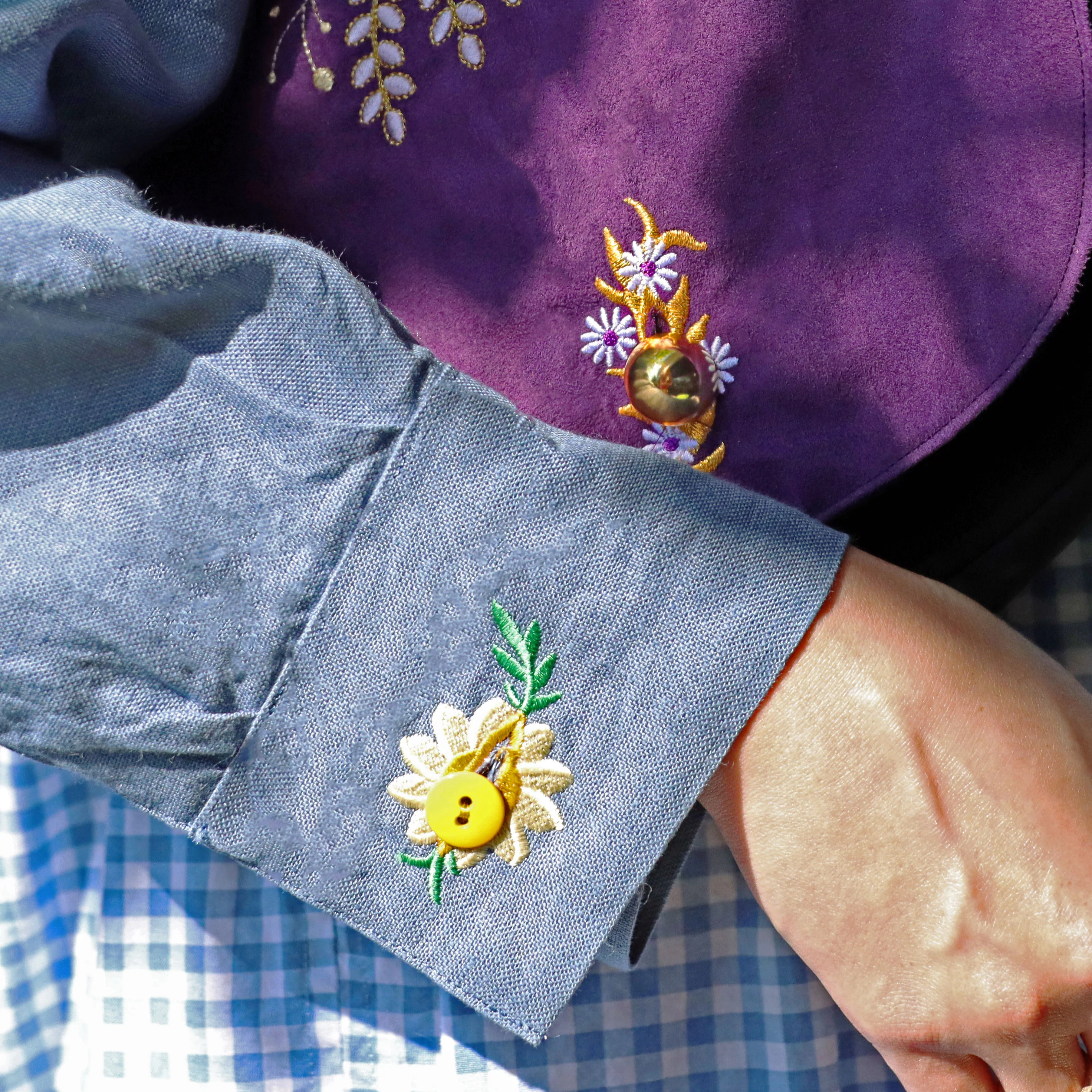 Cottage Garden Buttonhole - Daisy 2 - Image 9