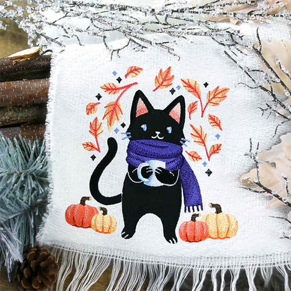 Cozy Autumn Kitty - Image 5