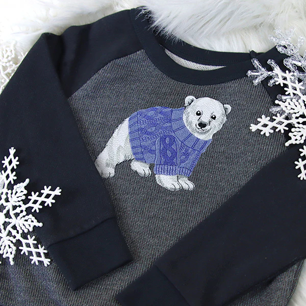 Cozy Polar Bear Cub - Image 2