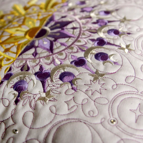 Crafty Quilters - Moon and Stars (Edge-to-Edge Quilting) - Image 6