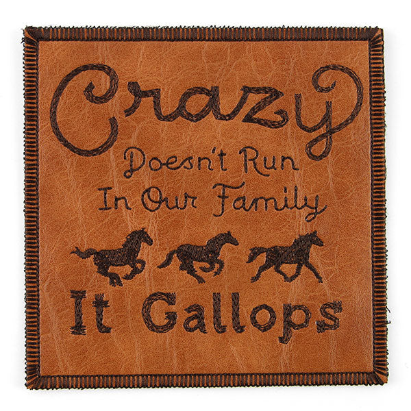 Crazy Doesn't Run It Gallops Coaster (In-the-Hoop) - Image 5