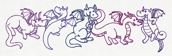 Creature Feature - Dragon Border - Image 3