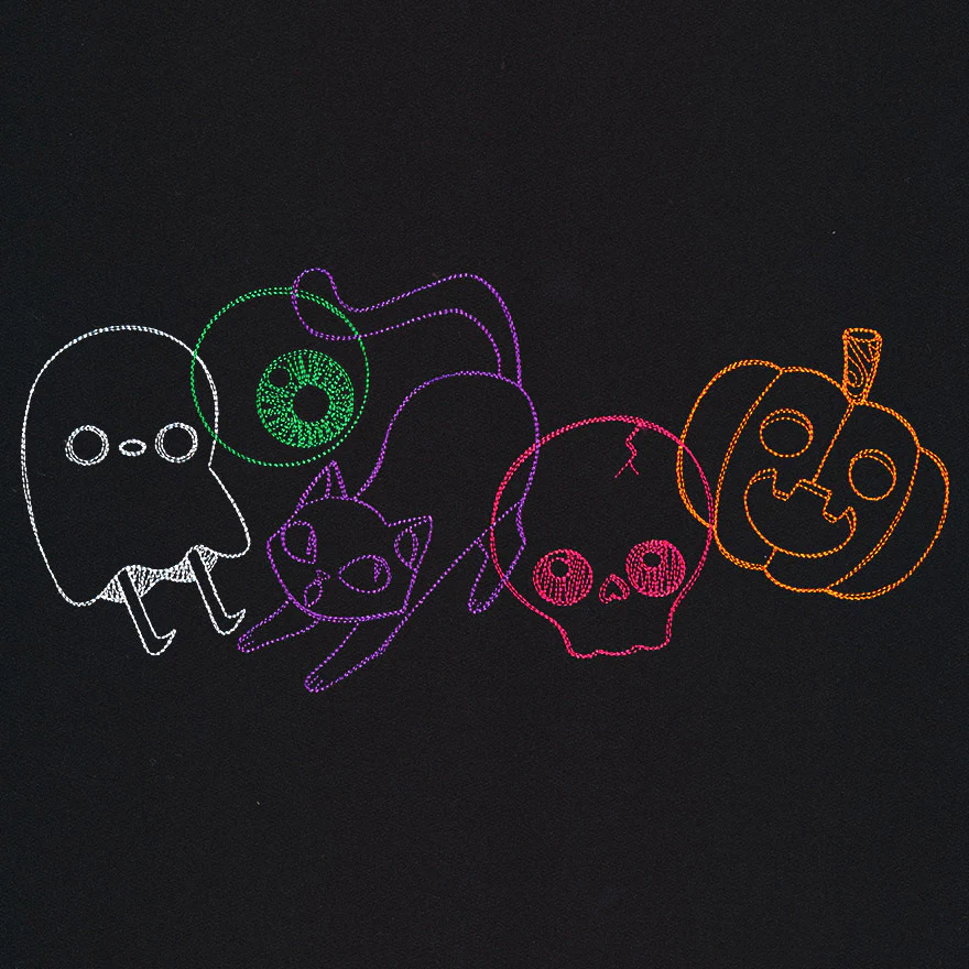 Creepy Characters Border - Image 6