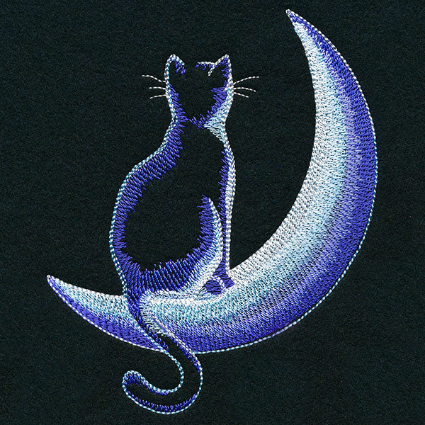 Crescent Moon Glow Cat - Image 3