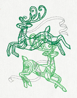 Crystal Christmas - Reindeer - Image 3