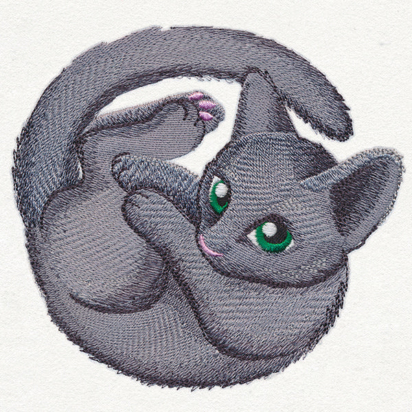 Curled Up Kitty - Image 3