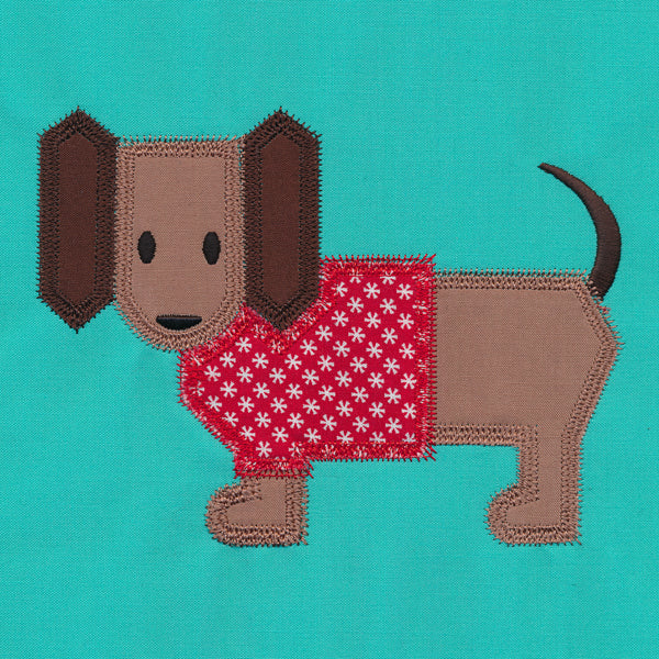 Dachshund Quilt Block (In-the-Hoop) - Image 6