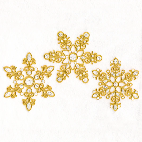 Dazzling Diamond Snowflake Trio - Image 5