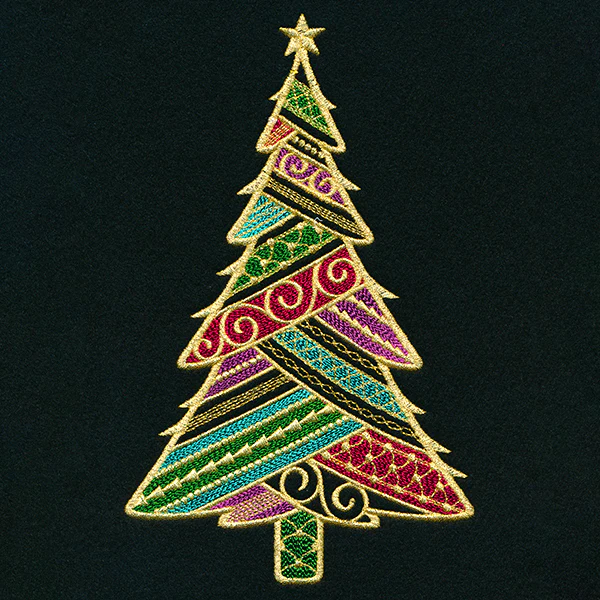 Dazzling Filigree Christmas Tree - Image 3