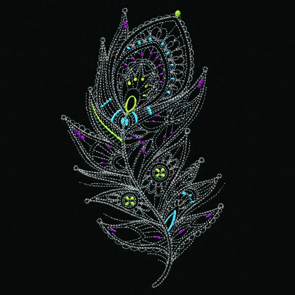 Delicate Boho Feather - Image 3