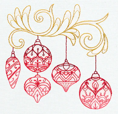 Delicate December - Ornaments