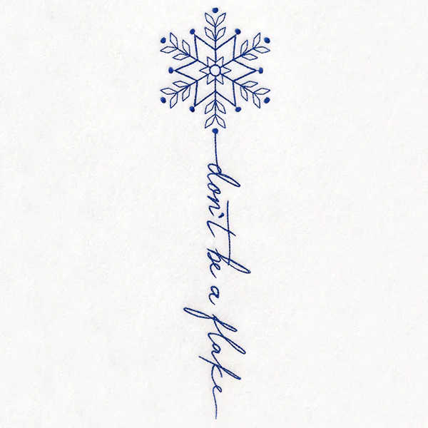Don't Be a Flake