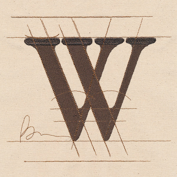 Drafting Letter W - Image 2