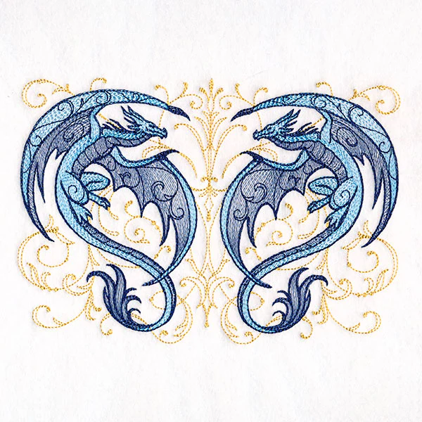 Dragon Spirals Crest - Image 3