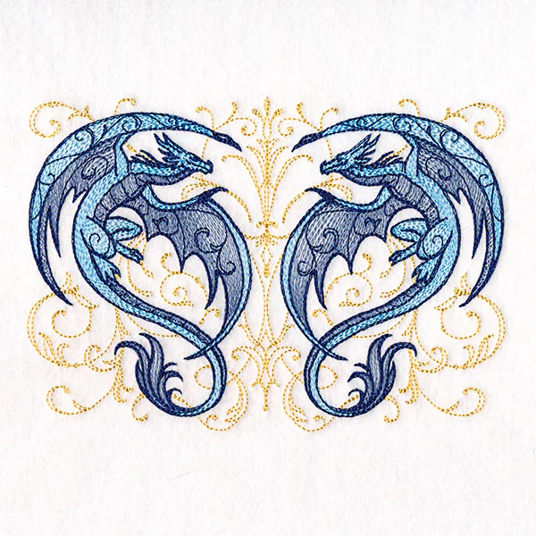Dragon Spirals Crest - Image 5