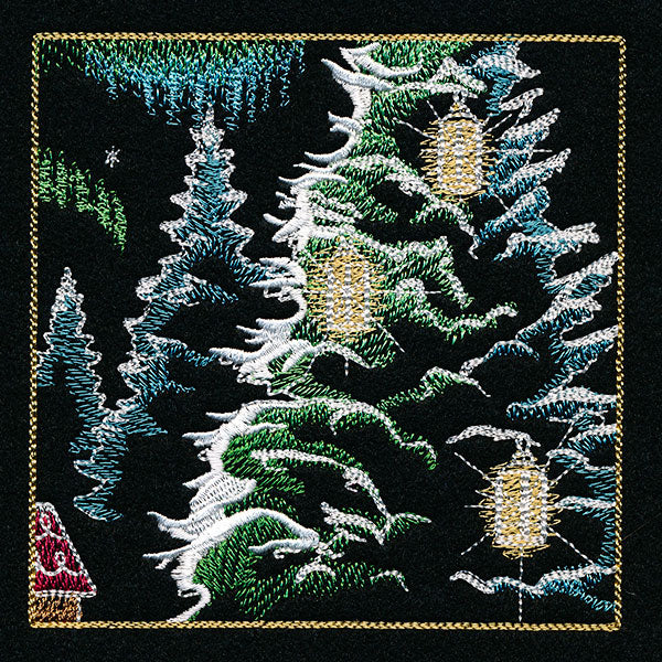 Dragons & Gingerbread Christmas Panel 4 - Image 7