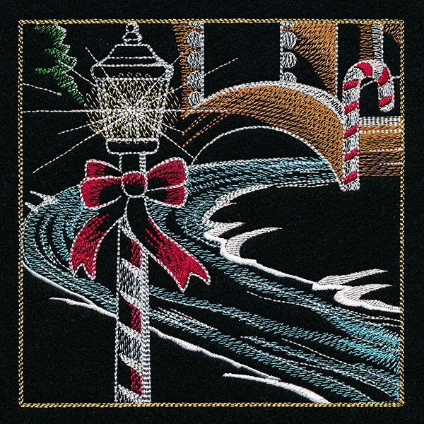 Dragons & Gingerbread Christmas Panel 5 - Image 5