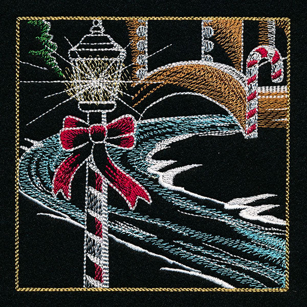 Dragons & Gingerbread Christmas Panel 5 - Image 7
