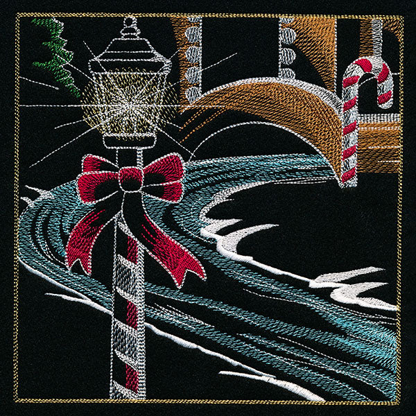 Dragons & Gingerbread Christmas Panel 5 - Image 9