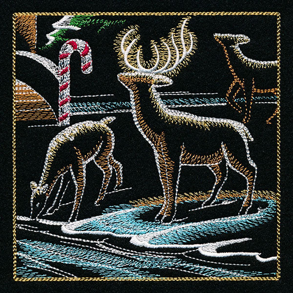 Dragons & Gingerbread Christmas Panel 6 - Image 7
