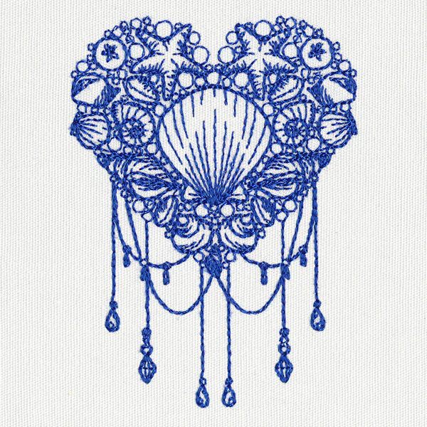 Draped Mermaid Heart - Image 4