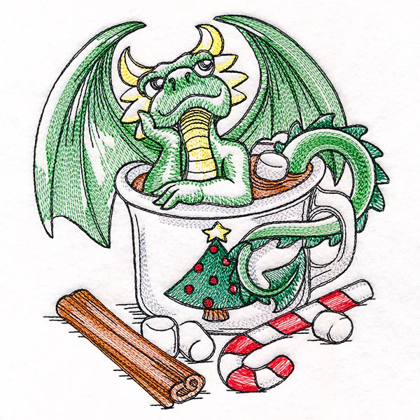 Dreaming Hot Cocoa Dragon - Image 7