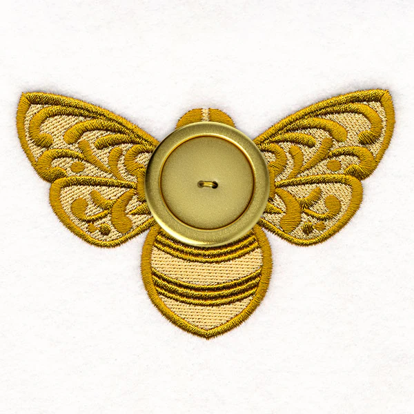 Elegant Bee Buttonhole - Image 10