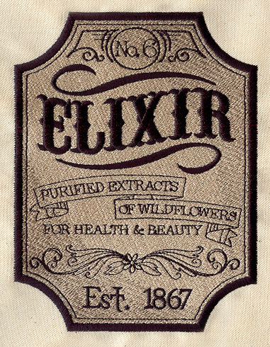 Elixir Apothecary Label - Image 2