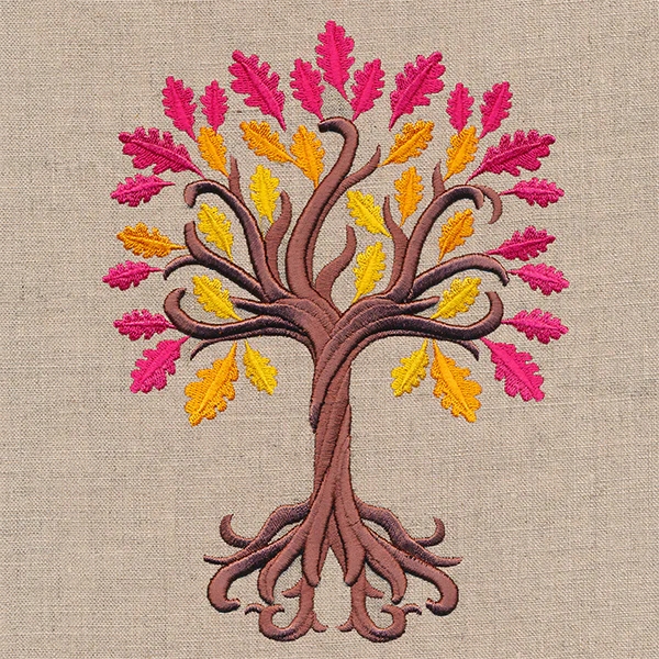 Enchanted Autumn Tree (Puff Foam) - Image 3