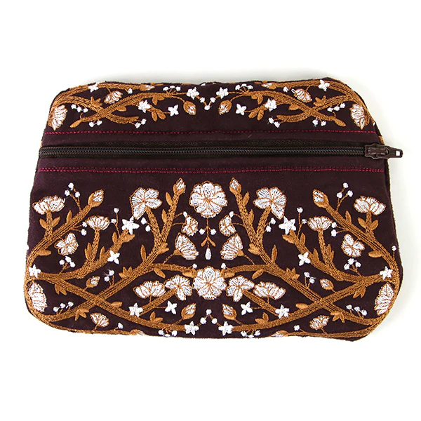 Enchanted Evening Lined Zipper Pouch (In-the-Hoop) - Image 4