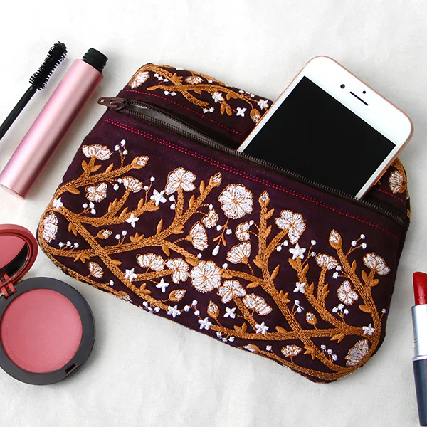 Enchanted Evening Lined Zipper Pouch (In-the-Hoop) - Image 9