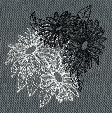 Engraved Daisies - Image 2
