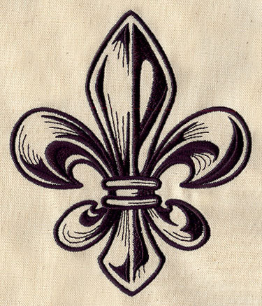Engraved Fleur - Image 3